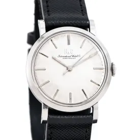 1957 Vintage IWC C. 89 Watch in Stainless Steel ( #14861)