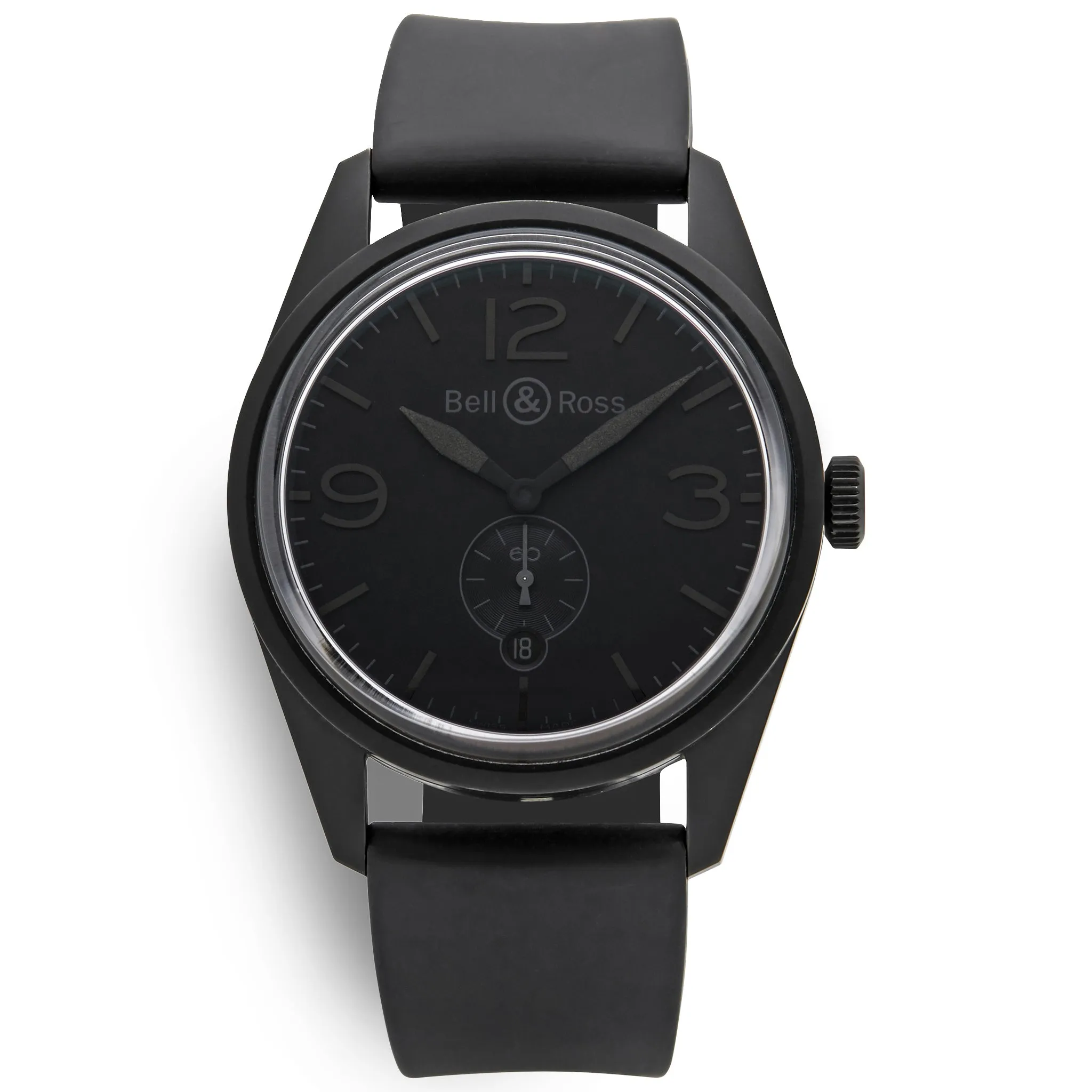 Bell & Ross Phantom BRV123-PHANTOM Black Dial Automatic Men's Watch