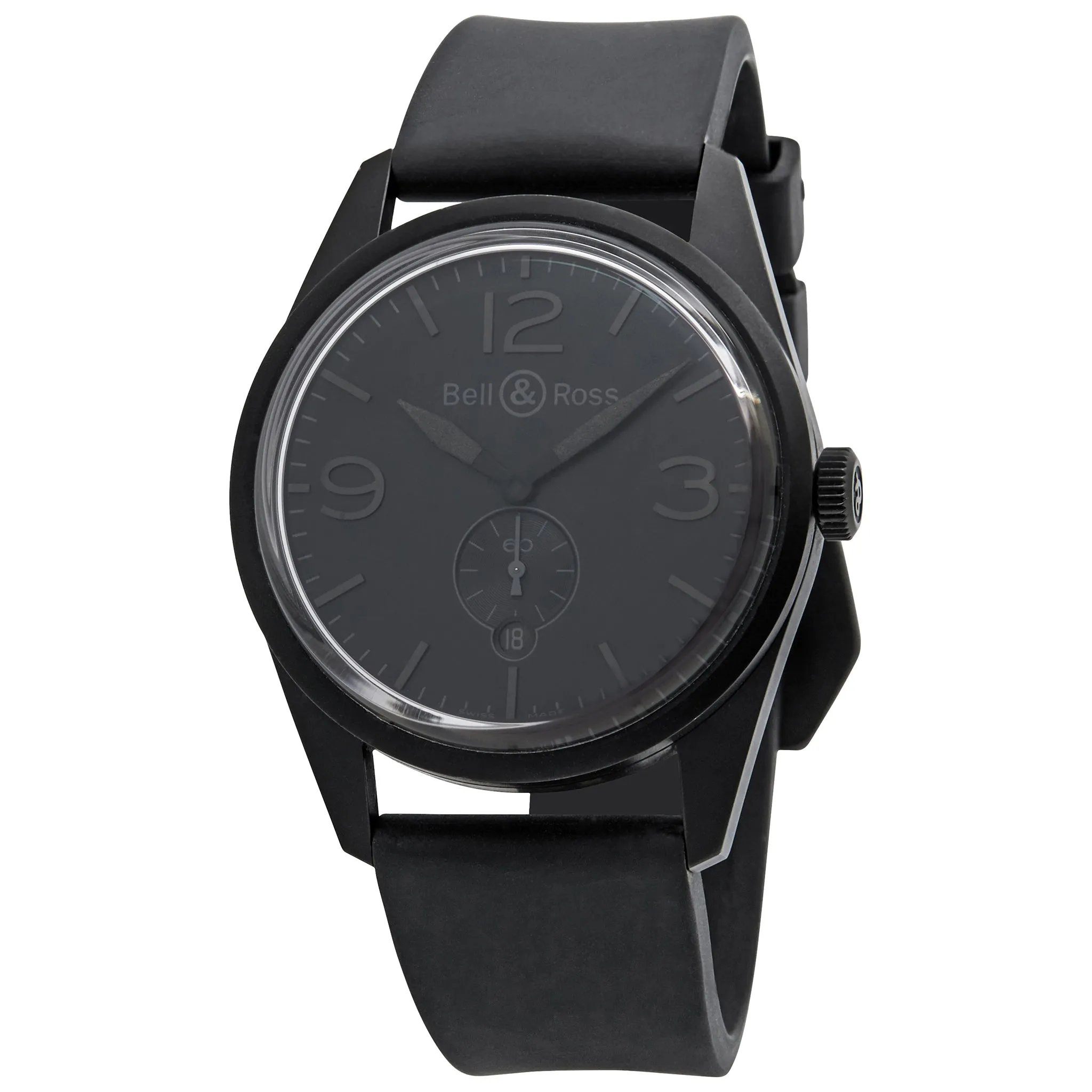 Bell & Ross Phantom BRV123-PHANTOM Black Dial Automatic Men's Watch