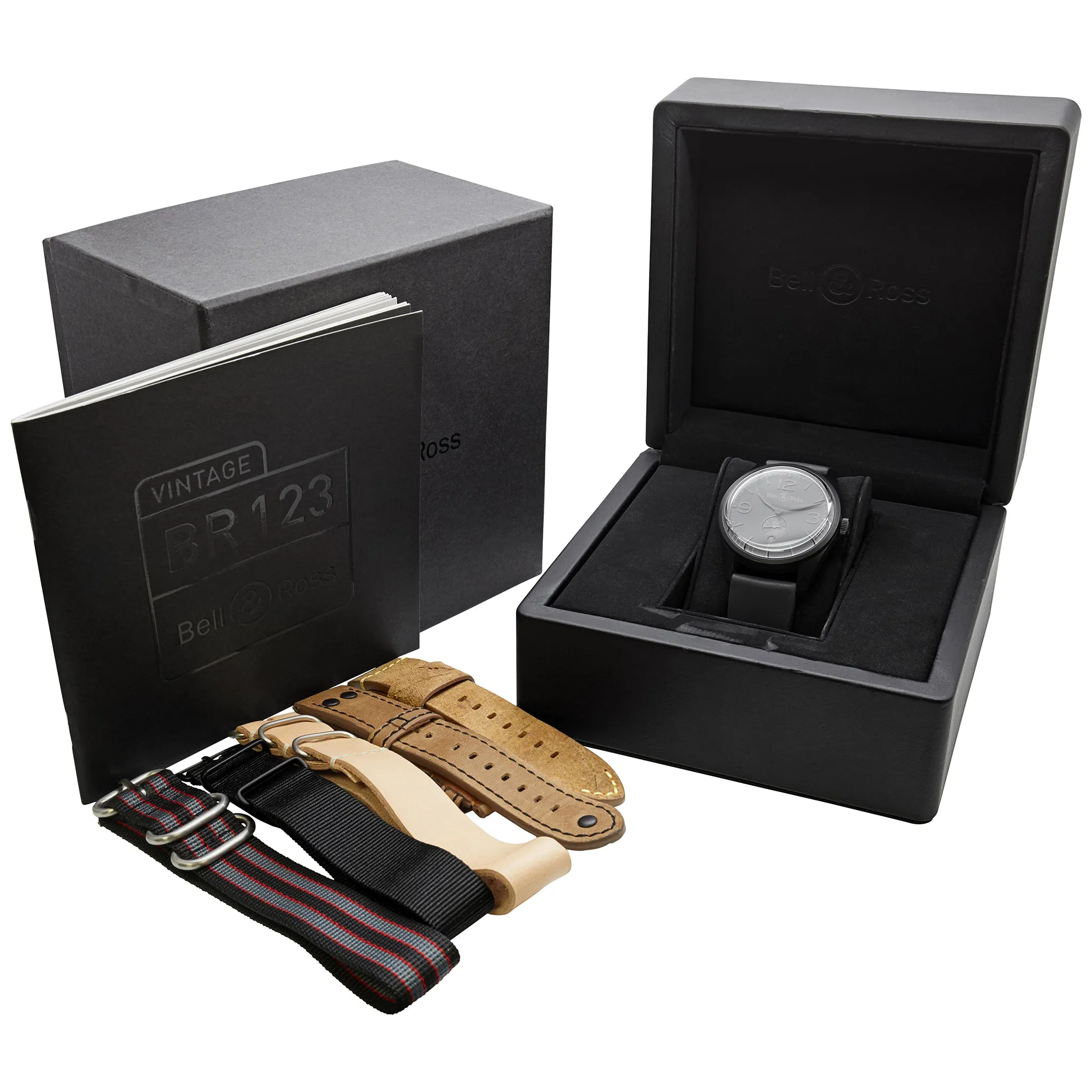 Bell & Ross Phantom BRV123-PHANTOM Black Dial Automatic Men's Watch