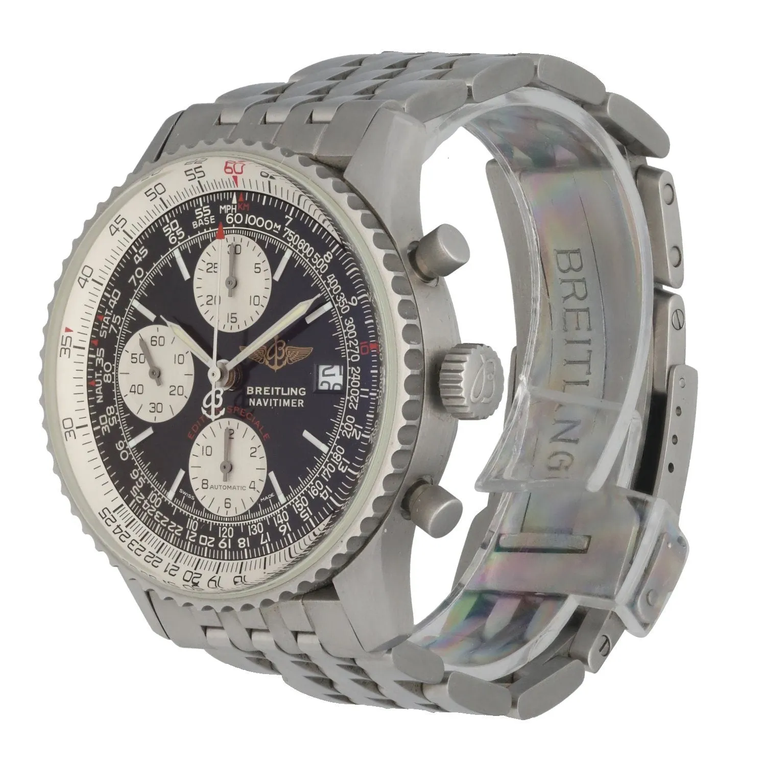 Breitling Navitimer Fighters A13330 Automatic Men's Watch Box & Papers