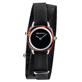 Briston Black Clubmaster Lady Watch 19924.SA.T.1.NB