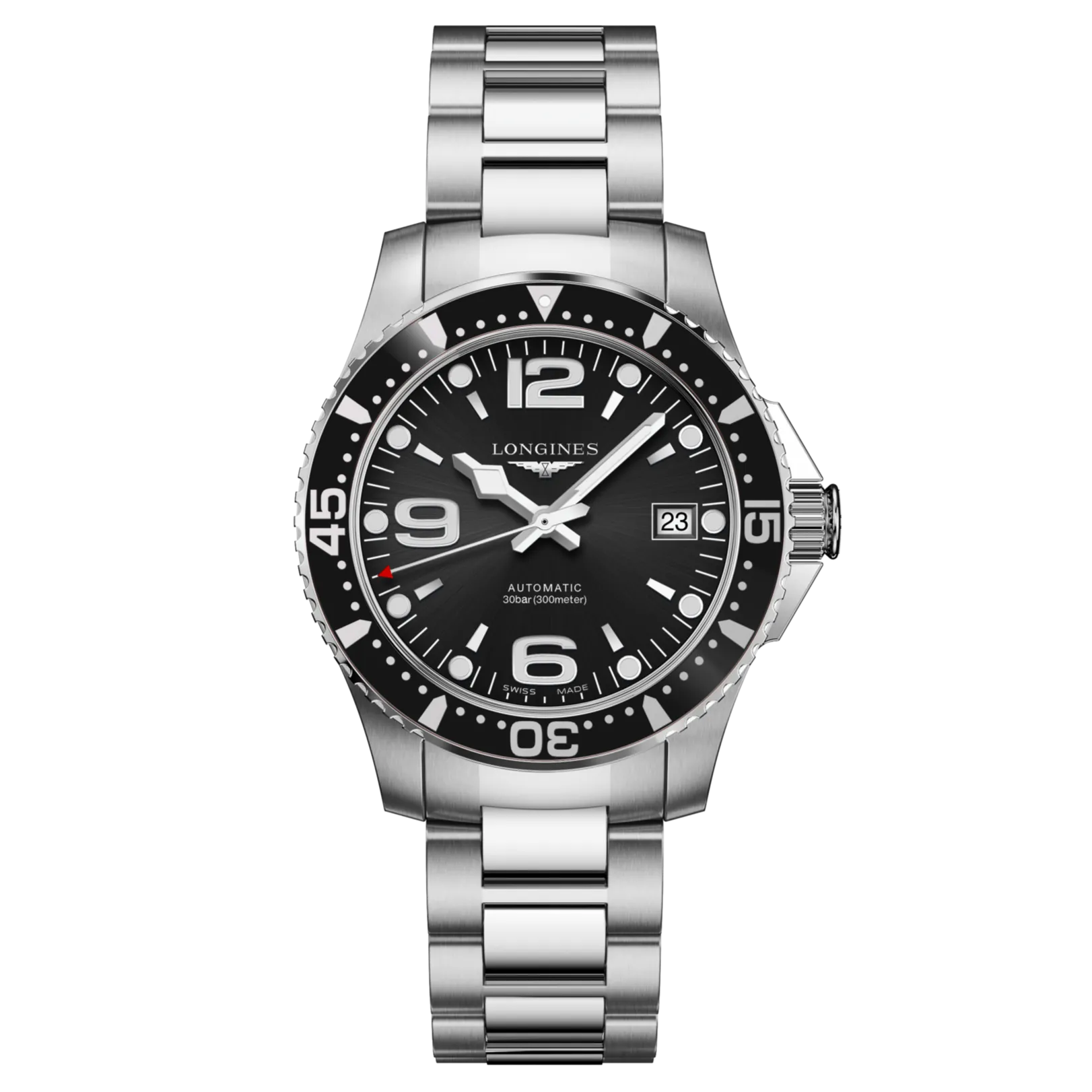 HydroConquest 39mm Stainless Steel