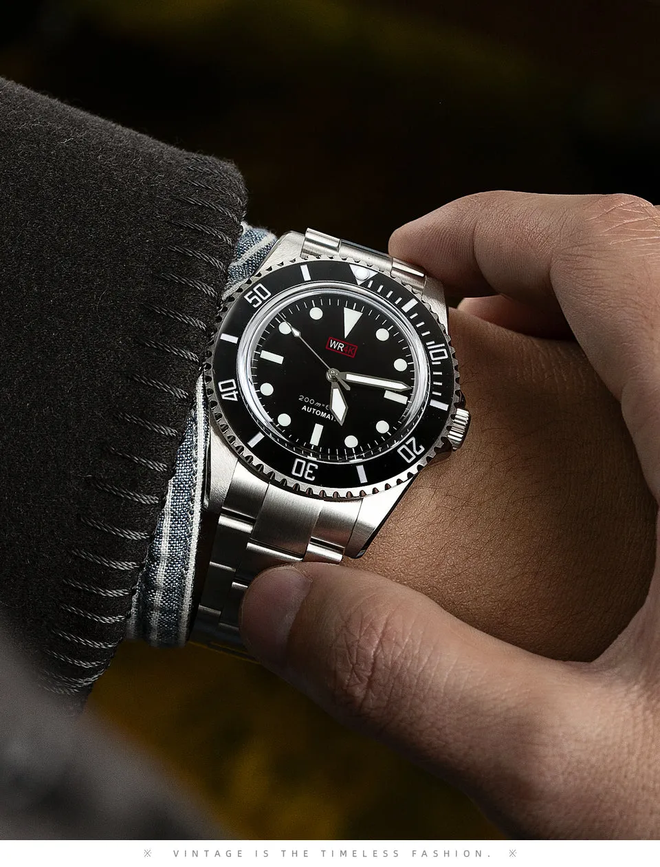 Ironwatch Vintage 5517 Milsubmariner Diver Watch