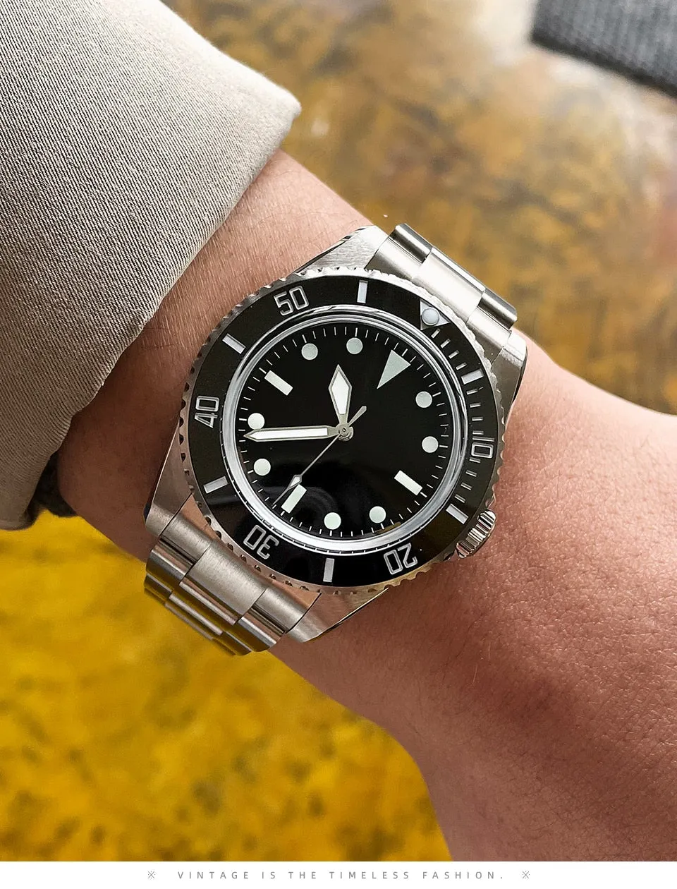 Ironwatch Vintage 5517 Milsubmariner Diver Watch