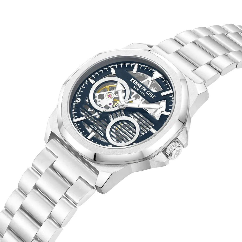 Kenneth Cole Stainless Steel Automatic Men Watch KCWGL0013602