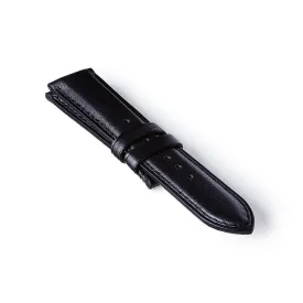Leather Strap - Black/Black