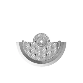 NH Movement Rotor: Asanoha Steel Finish