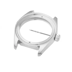 NMK923 3 O'clock No Crown Guard SRPE Watch Case: Polished Finish