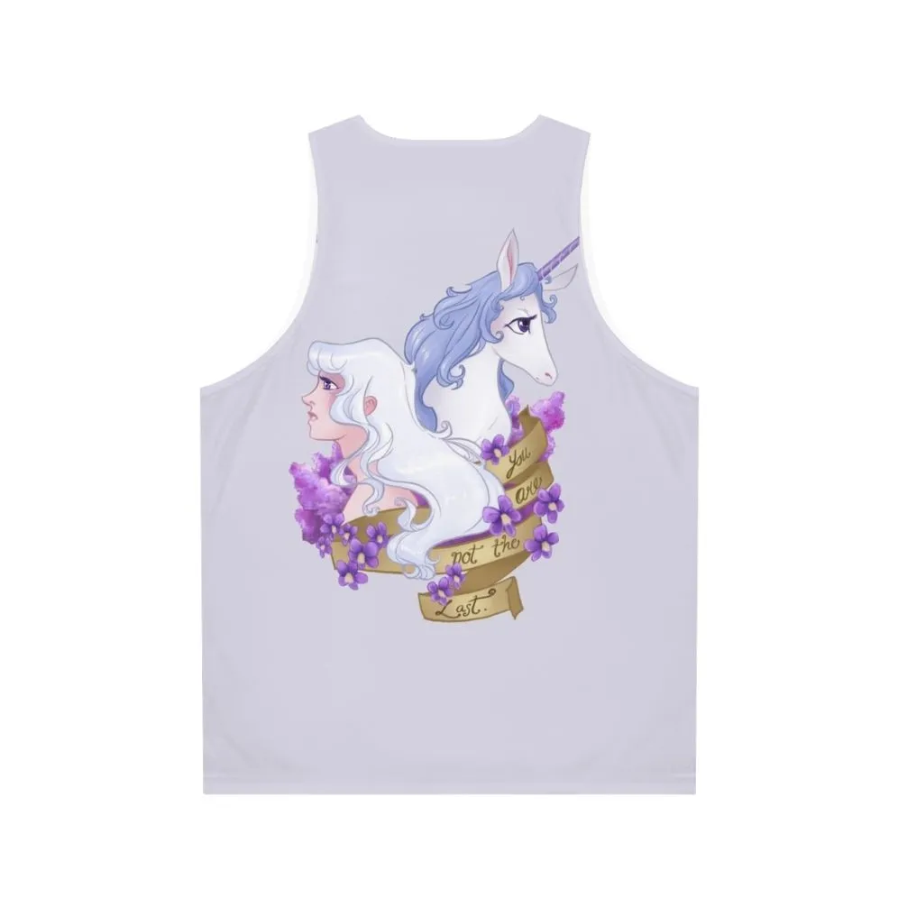 "Embrace the Mystical: 'Not The Last' Unisex Fantasy Tank Top"