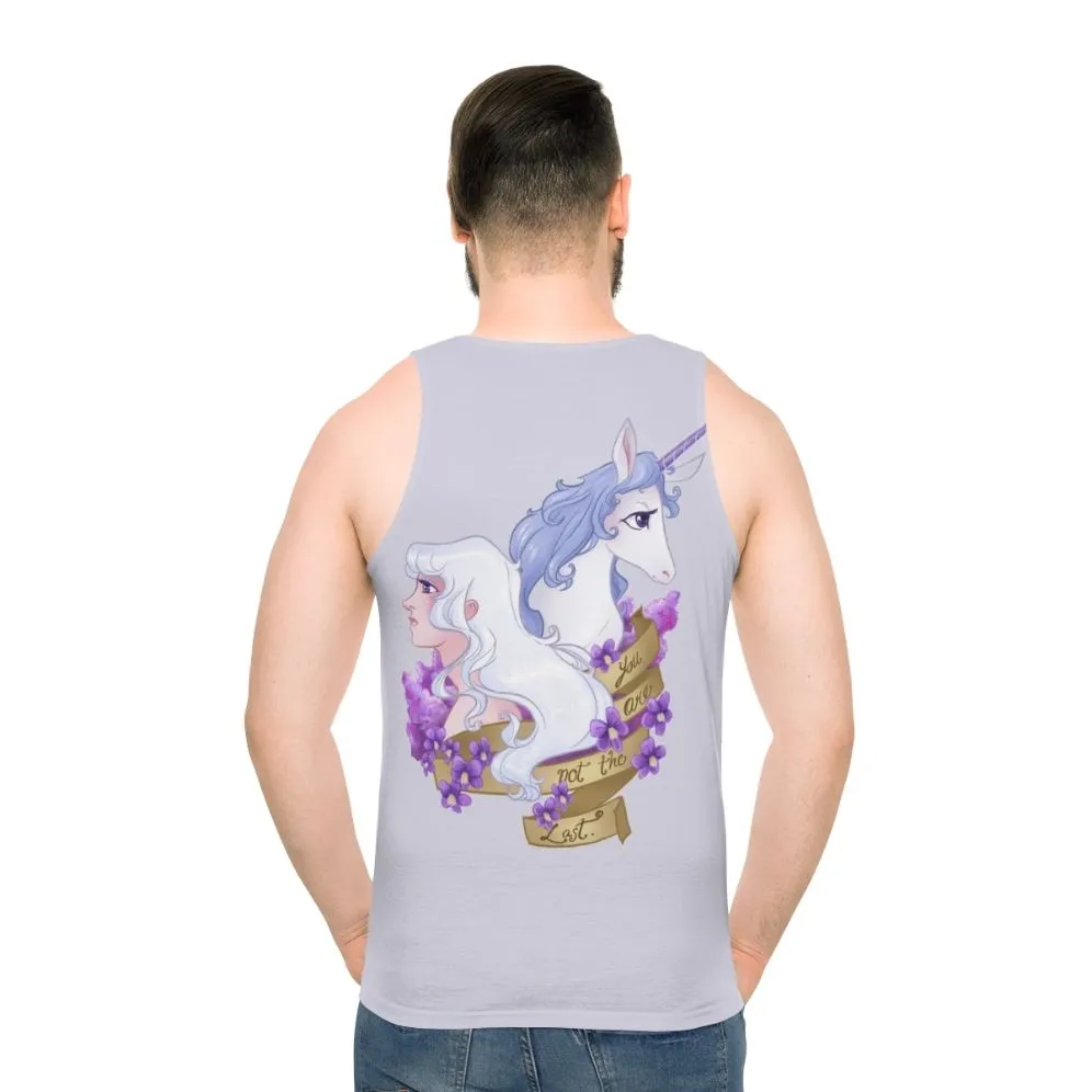 "Embrace the Mystical: 'Not The Last' Unisex Fantasy Tank Top"