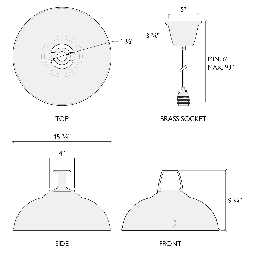 Standard Original Large Pendant