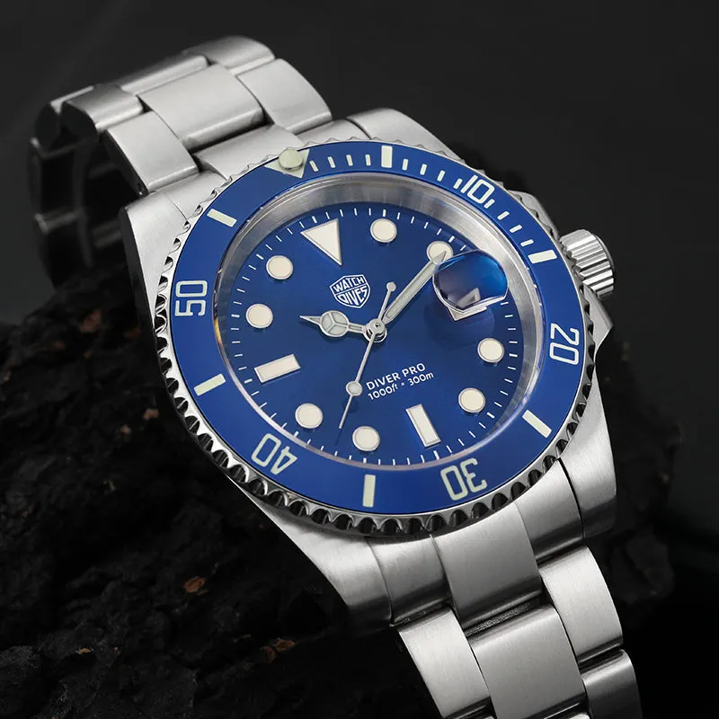 Watchdives WD1680Q Sapphire Crystal Quartz Dive Watch